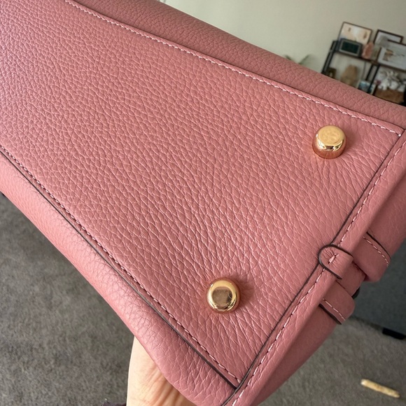 Coach Pebbled Leather Hobo in Dusty Rose - Picture 4 of 8